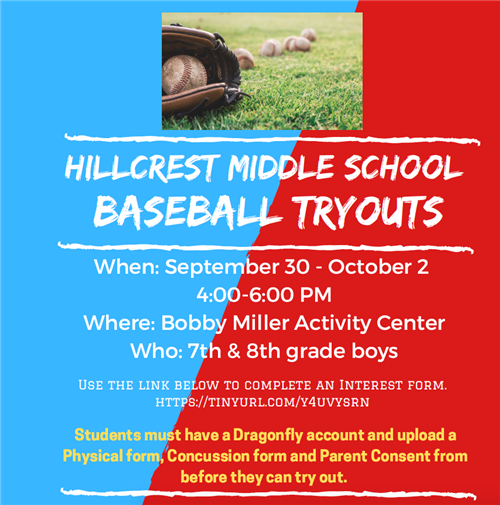 Baseball Tryouts 